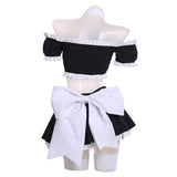 DATE A LIVE Honjou Nia Maid Cosplay Costume Dress Outfits Halloween Carnival Suit
