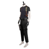 Resident Evil 4 Remake Leon S.Kennedy Halloween Carnival Party Disguise Suit Cosplay Costume