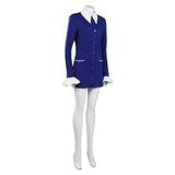 Movie Barbie 2023 Margot Robbie Uniform Outfits Halloween Carnival Suit Cosplay Costume