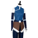 The Legend of Korra Season 4 Korra Halloween Carnival Suit Cosplay Costume Top Pants Outfits