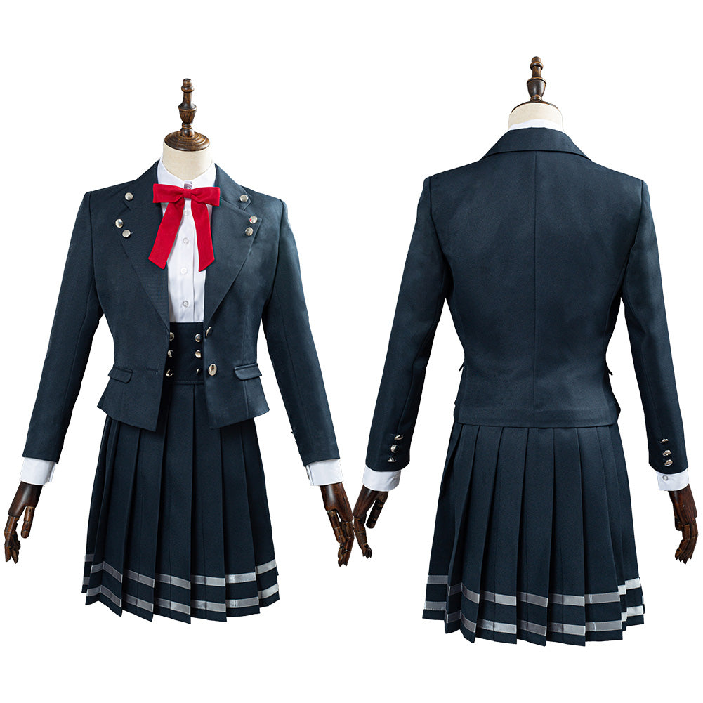 Danganronpa V3 Shirogane Tsumugi Halloween Carnival Costume Cosplay Costume School Uniform Skirts Outfit