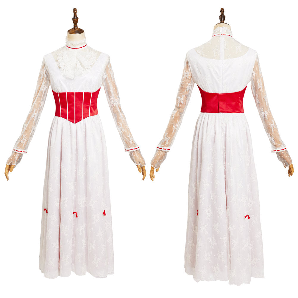 Mary Poppins 1964 Mary Poppins Cosplay Costume Dress Outfits Halloween Carnival Suit
