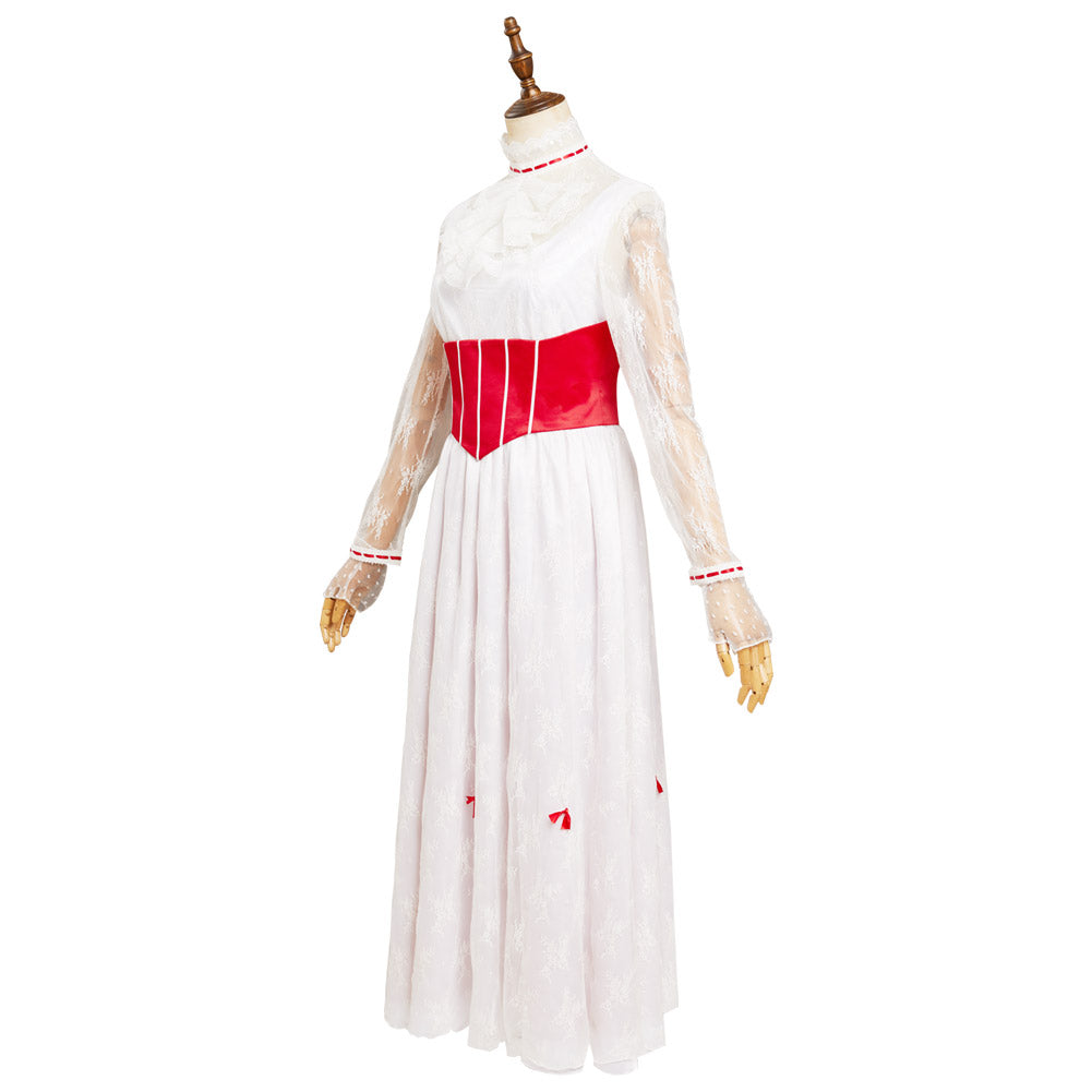 Mary Poppins 1964 Mary Poppins Cosplay Costume Dress Outfits Halloween Carnival Suit