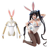 Is It Wrong to Try to Pick Up Girls in a Dungeon? Hestia Halloween Carnival Suit Cosplay Costume Bunny Girl Jumpsuit Outfits