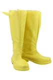 The Flash Barry Allen Yellow Cosplay Shoes boots