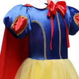 Baby Girl Toddler Snow White Dress Halloween Cosplay Costume