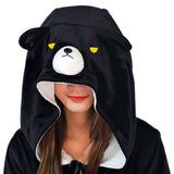 Kuma Kuma Kuma Bear Yuna Halloween Carnival Suit Cosplay Costume Pajamas Onesies One-piece Double-sided Sleepwear Pajamas