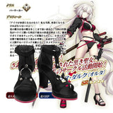 Fate/Grand Order Jeanne d‘Arc Alter Halloween Costumes Accessory Custom Made Cosplay Shoes Boots