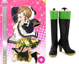 LoveLive Aqours Kunikida Hanamaru Shoes China Dress Ver  SR Cosplay Boots
