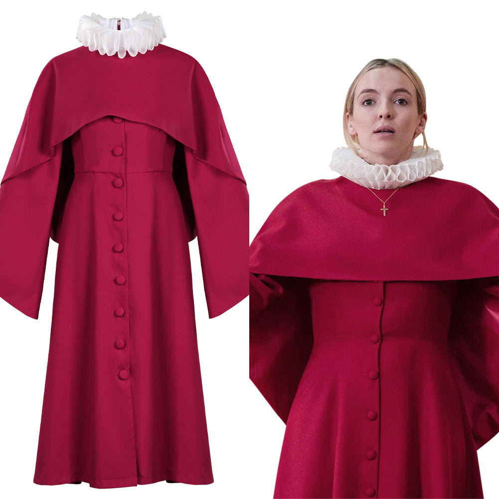 Killing Eve Season 4 - Villanelle Jodie Comer Halloween Carnival Suit Cosplay Costume Outfits