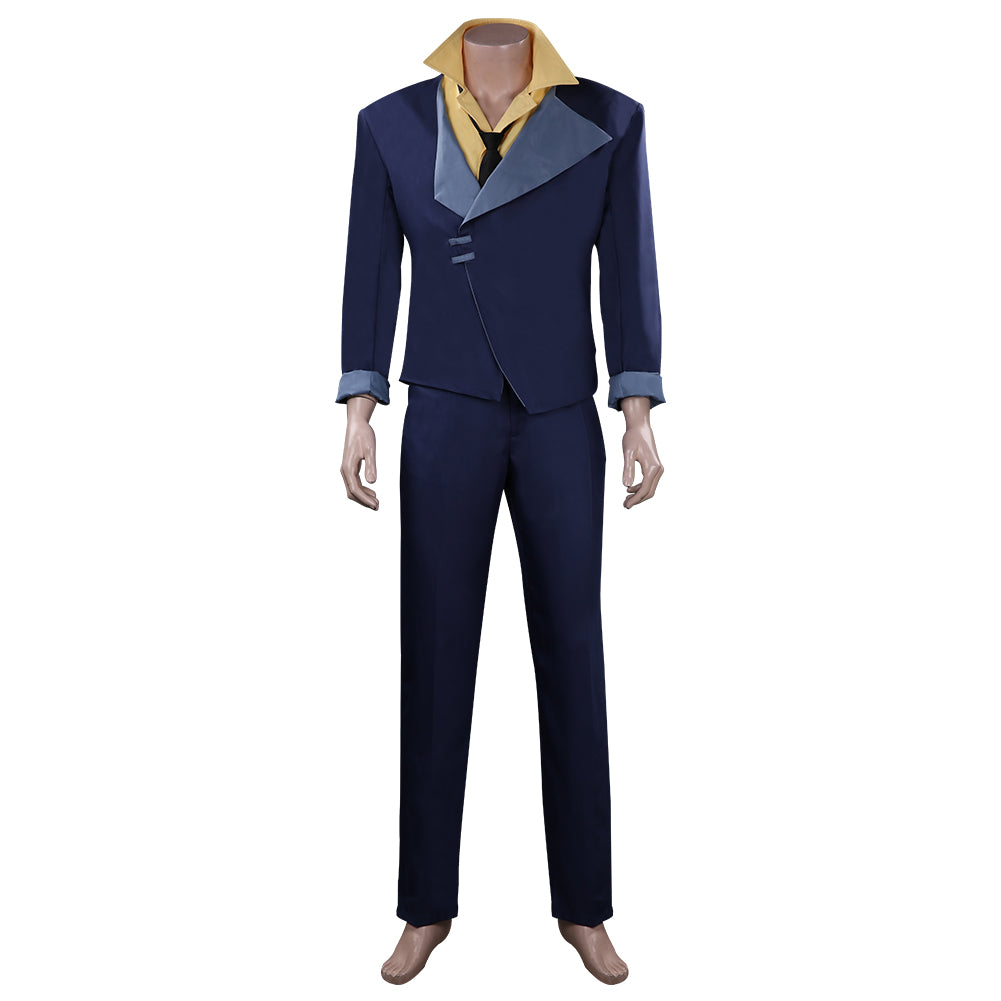 Anime Cowboy Bebop Spike Spiegel Halloween Carnival Suit Cosplay Costume Outfits