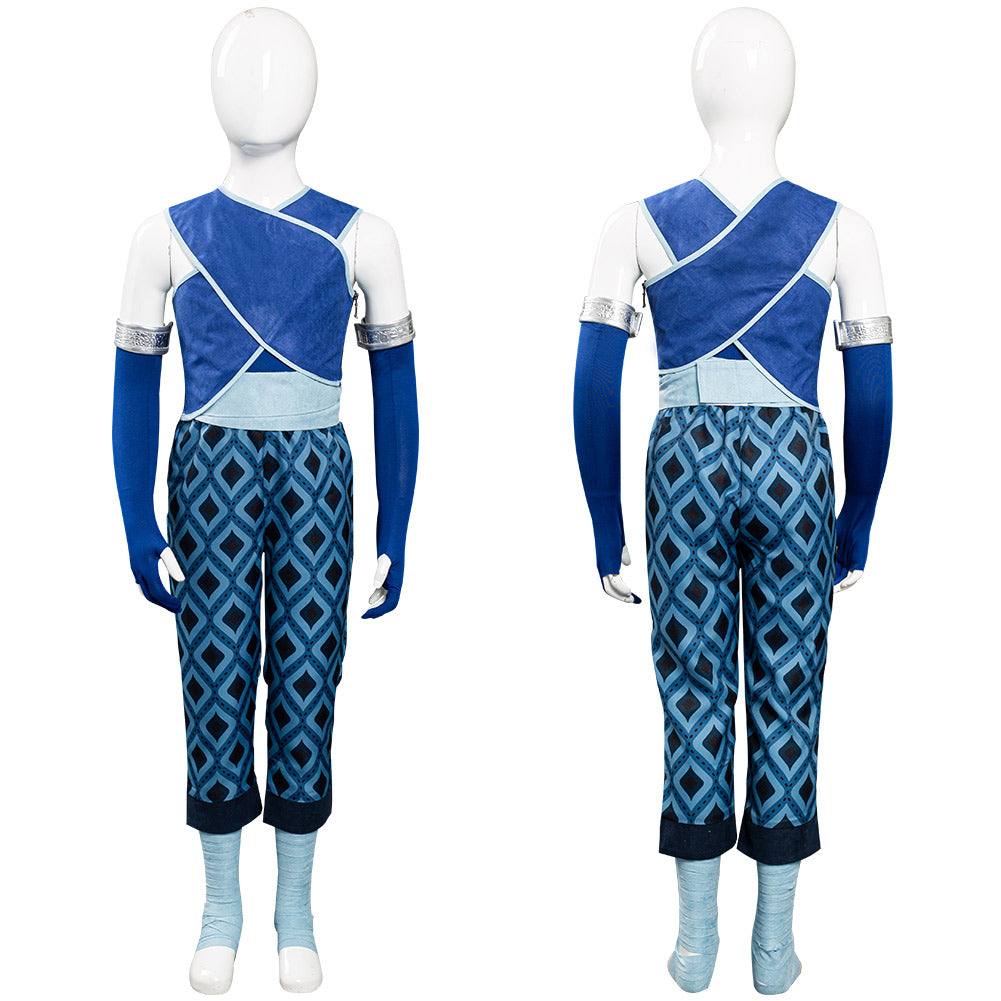 Raya and the Last Dragon Halloween Carnival Suit Raya Cosplay Costume ...