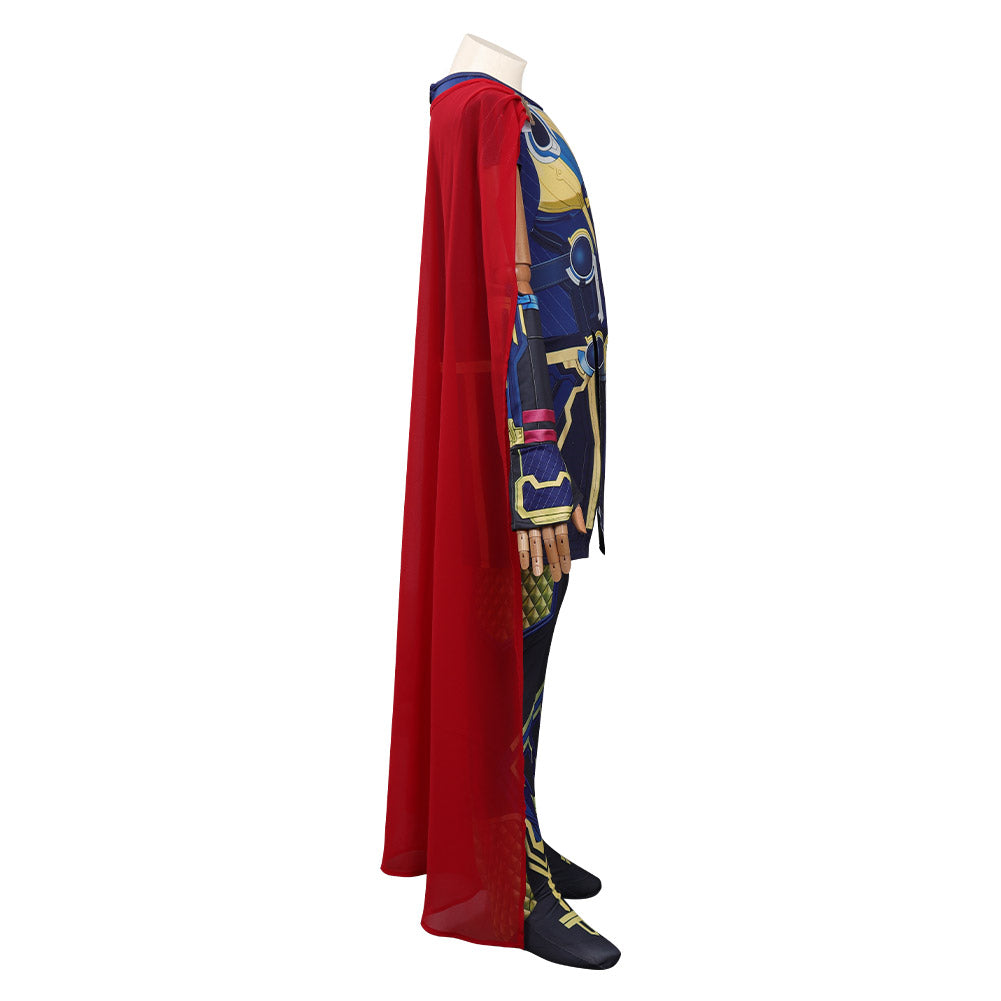 Thor: Love and Thunder (2022) Cosplay Costume Jumpsuit Cloak Outfits K –  TrendsinCosplay