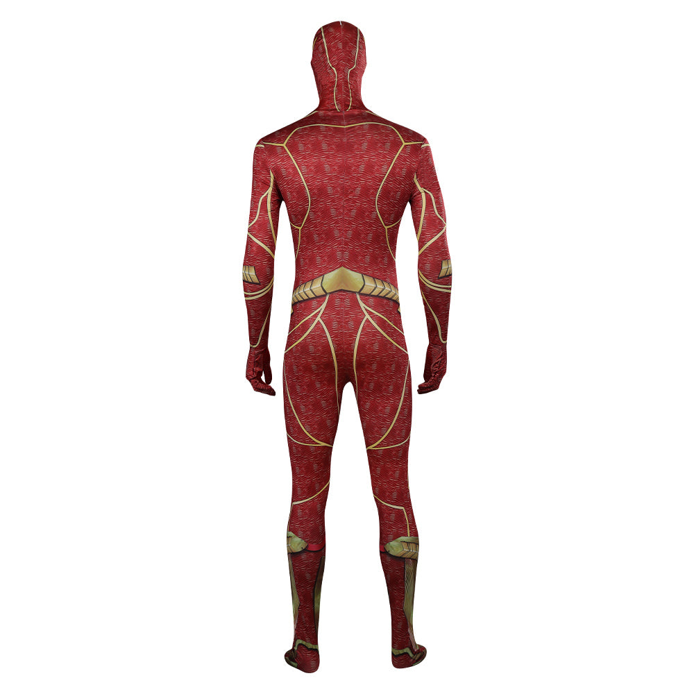 The Flash Barry Allen Halloween Carnival Party Suit Cosplay Costume