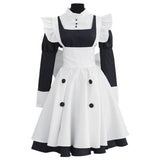 Black Butler MEY RIN Cosplay Costume Maid Dress Outfits Halloween Carnival Suit