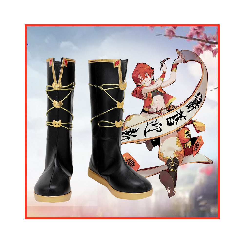 Fate Grand Order FGO Alexander/Alexander the Great  Cosplay Shoes Boots Halloween Costumes
