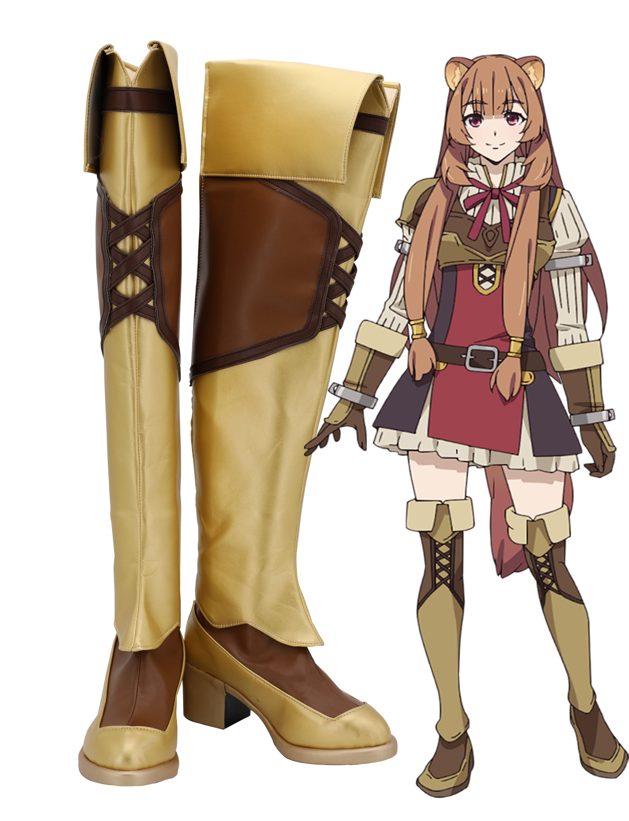 The Rising of the Shield Hero Raphtalia Cospaly Shoes
