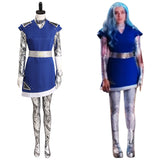 Zombies 3 Addison Alien Cosplay Costume Top Skirt Outfits Halloween Carnival Suit