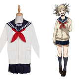 Boku no Hero Academia My Hero Academia Himiko Toga Halloween Carnival Suit Cosplay Costume Top Skirt Outfits