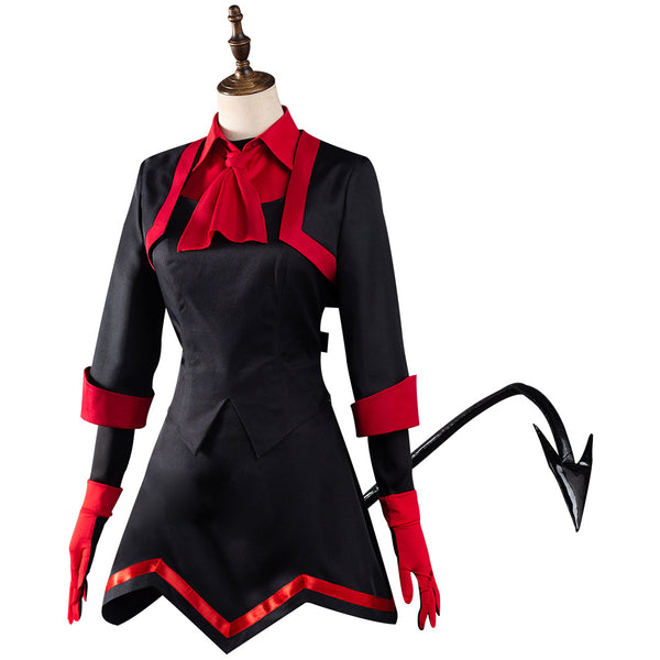 Helltaker Lucifer The Maid Demon Halloween Carnival Suit Cosplay Costu ...