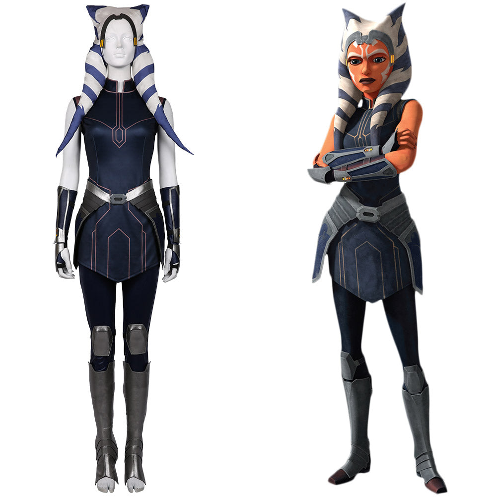 ahsoka tano blue dress Ahsoka Tano Costume Making of | PART 1: The Tunic