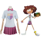 Amphibia Anne Boonchuy Halloween Carnival Suit Cosplay Costume Uniform Skirts Outfits