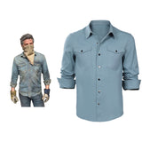 The Last of Us Joel Miller Cosplay Costume Shirt  Outfits Halloween Carnival Suit