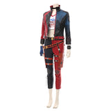 Suicide Squad: Kill the Justice League-Harleen Quinzel Halloween Carnival Suit Cosplay Costume T-shirt Pants Outfits