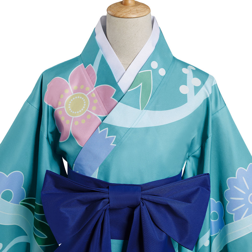Demon Slayer Hashibira Inosuke Halloween Carnival Suit Cosplay Costume Kimono Dress Outfits