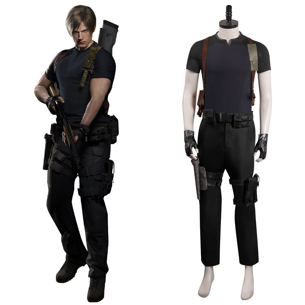 Ashley Graham Resident Evil 4 Remake Cosplay Dress Coat Halloween