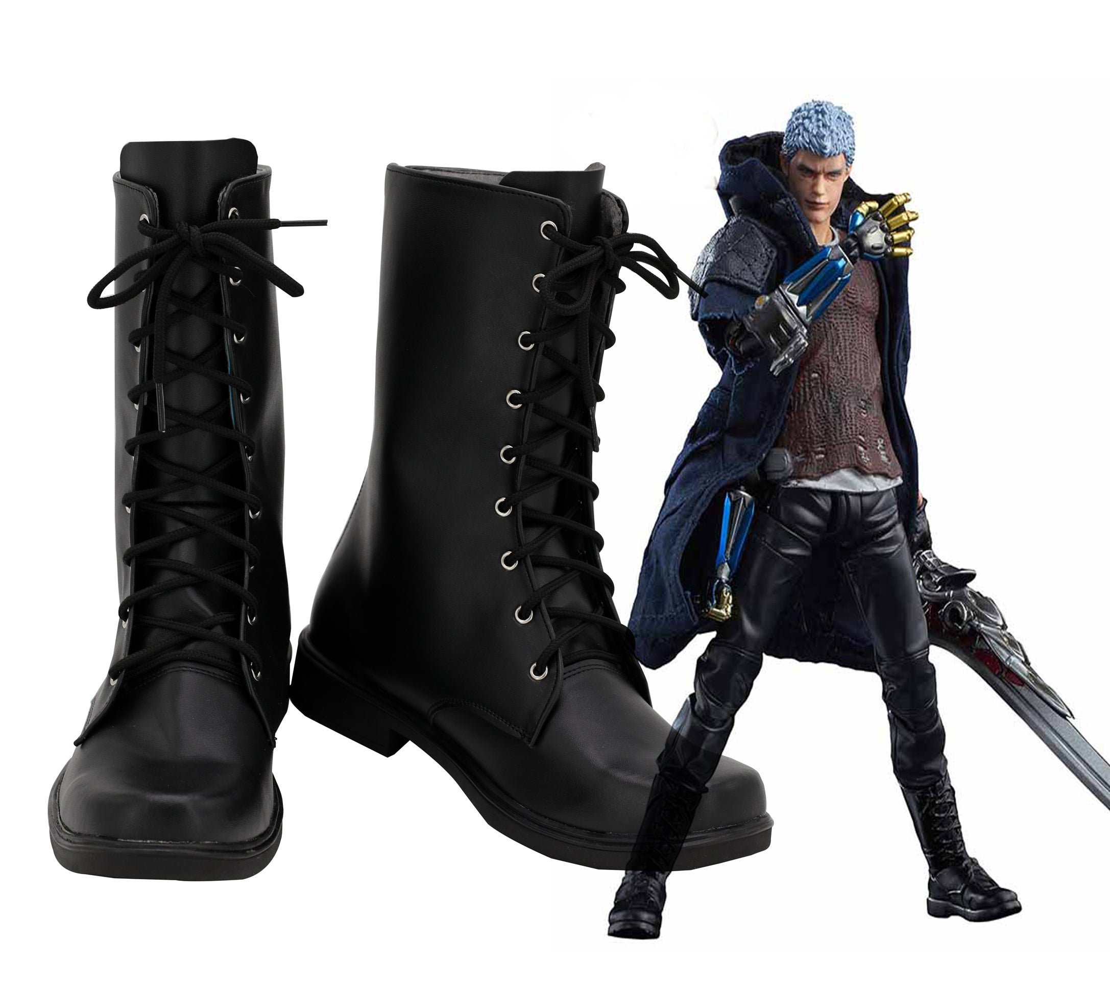 Devil May Cry 5 Nero Cosplay Shoes – TrendsinCosplay