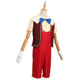 Kids Children  Pinocchio 2022 Pinocchio Cosplay Costume Outfits Halloween Carnival Suit