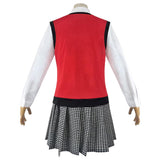 Kakegurui Midari Ikishima Halloween Carnival Suit Cosplay Costume Women School Uniform Outfits