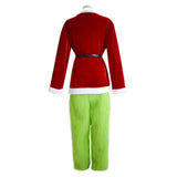 Christmas Grinch Halloween Carnival Suit Cosplay Costume Uniform Outfits