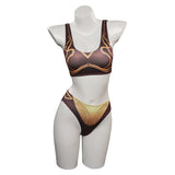 Star Wars-Padme Amidala Cosplay Costume Swimsuits Halloween Carnival Party Disguise Suit