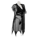 Wednesday Adams Wednesday Cosplay Costume Swimsuit Cloak Outfits Halloween Carnival Party Suit