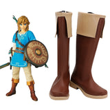 The Legend of Zelda: Breath of the Wild Link Boots Cosplay Shoes Halloween Costumes Accessory