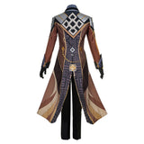 Game Genshin Impact Zhongli Halloween Carnival Costume Cosplay Costume Outfits