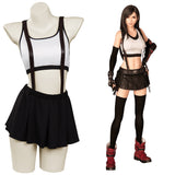 Final fantasy 7 remake Tifa Lockhart Cosplay Costumes Top Skirt Two-piece Swimsuit Halloween Carnival Suit
