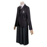 Wednesday Cosplay Costume Outfits Halloween Carnival Suit