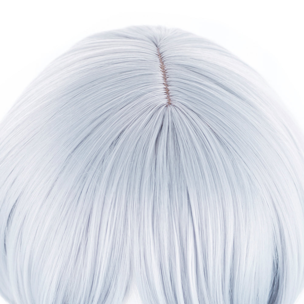 Touken Ranbu Hakusan Yoshimitsu Cosplay Wig Silver Blue