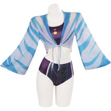 Star Wars Ahsoka Tano Cosplay Costume Swimwear Cloak Outfits Halloween Carnival Party Suit