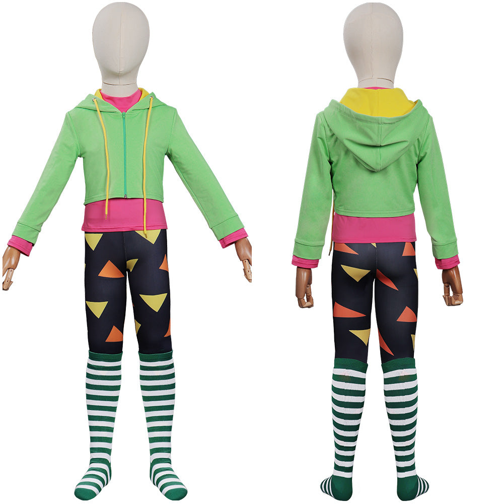 Sing 2 Nooshy Halloween Carnival Suit Cosplay Costume Outfits Kids Children