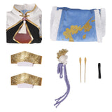 Re Zero Emilia Cosplay Costume Cheongsam Dress Halloween Carnival Party Disguise Suit