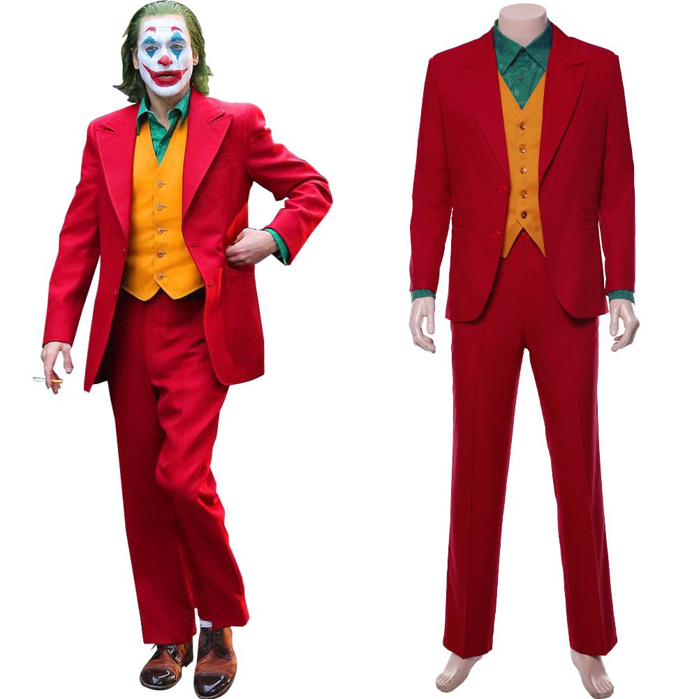 Joker 2019 Joaquin Phoenix Arthur Fleck Joker Cosplay Costume