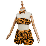 Kids Children Tiger Halloween Carnival Suit Cosplay Costume Outfits