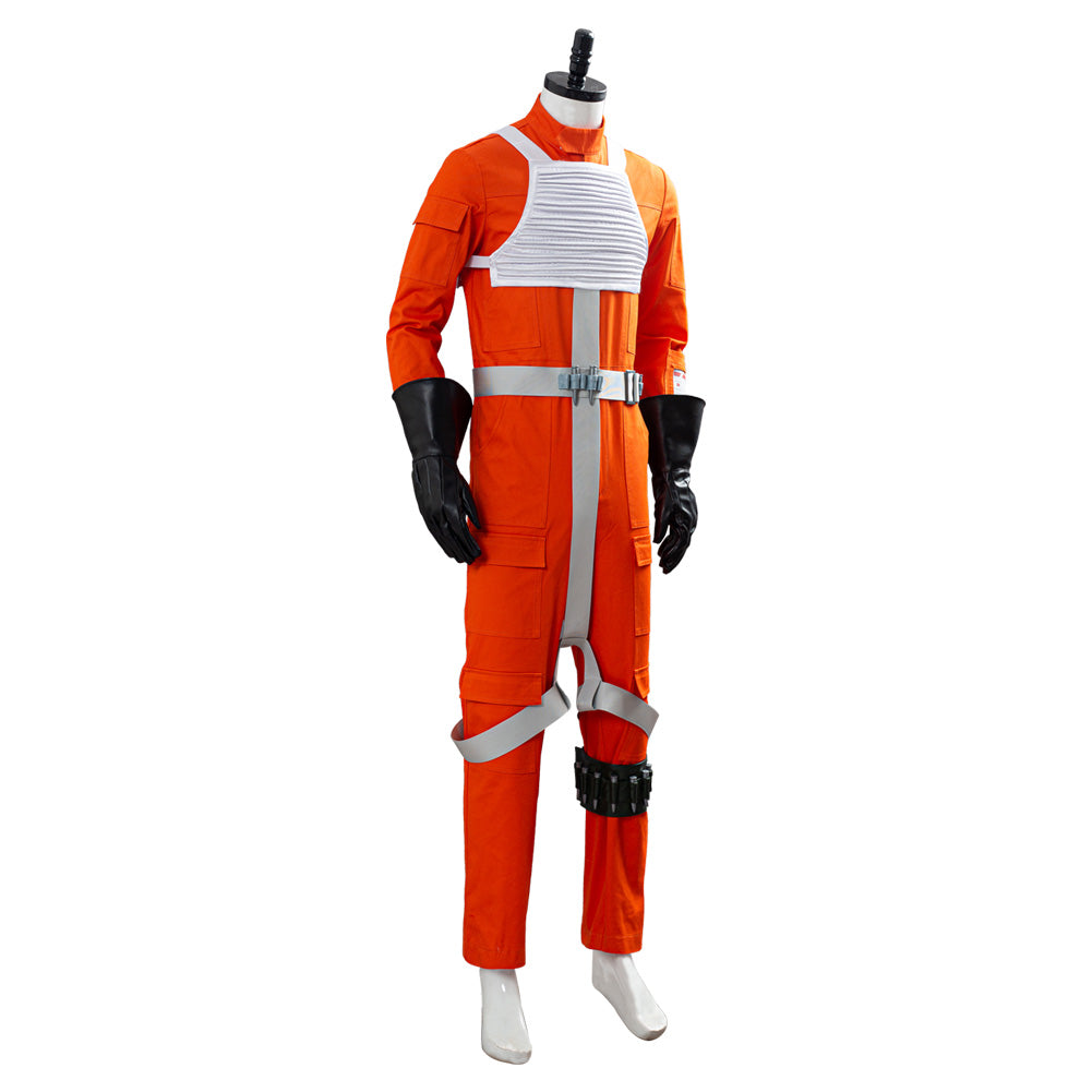 Pilot Jumpsuit X-WING Rebel Outfit Uniform Cosplay Costume ...