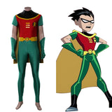 Teen Titans Robin Halloween Carnival Costume Cosplay Costume Jumpsuit Outfits