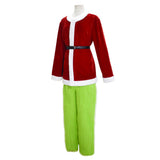 Christmas Grinch Halloween Carnival Suit Cosplay Costume Uniform Outfits