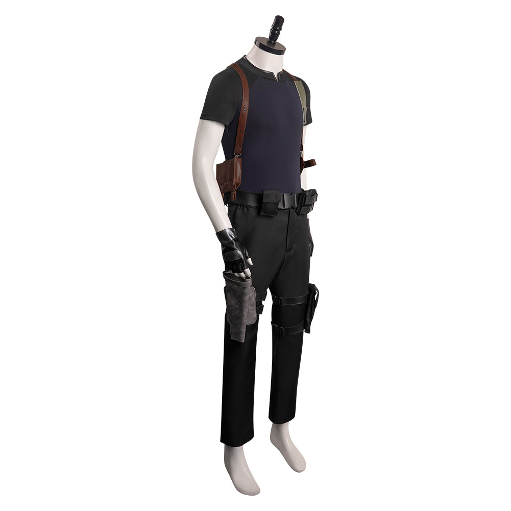 Resident Evil 4 Remake Leon S.Kennedy Halloween Carnival Party Disguis –  TrendsinCosplay